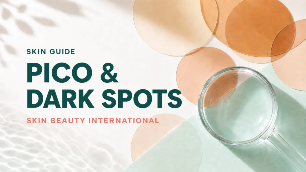 Editorial Skin Beauty Int'l cover for a consultation-first guide to PICO and dark spots