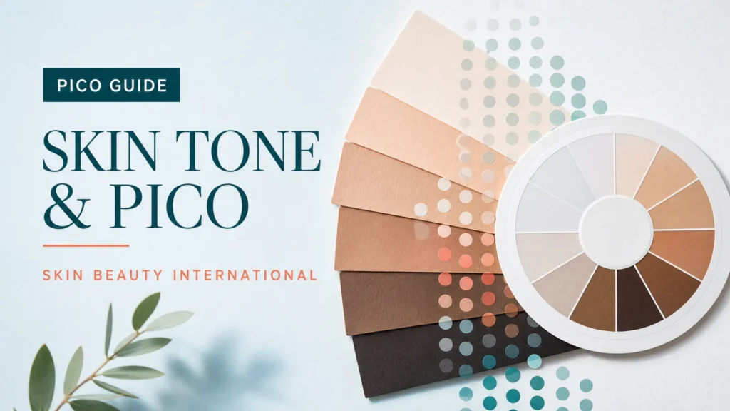 Skin Beauty Int'l editorial guide cover: SKIN TONE & PICO